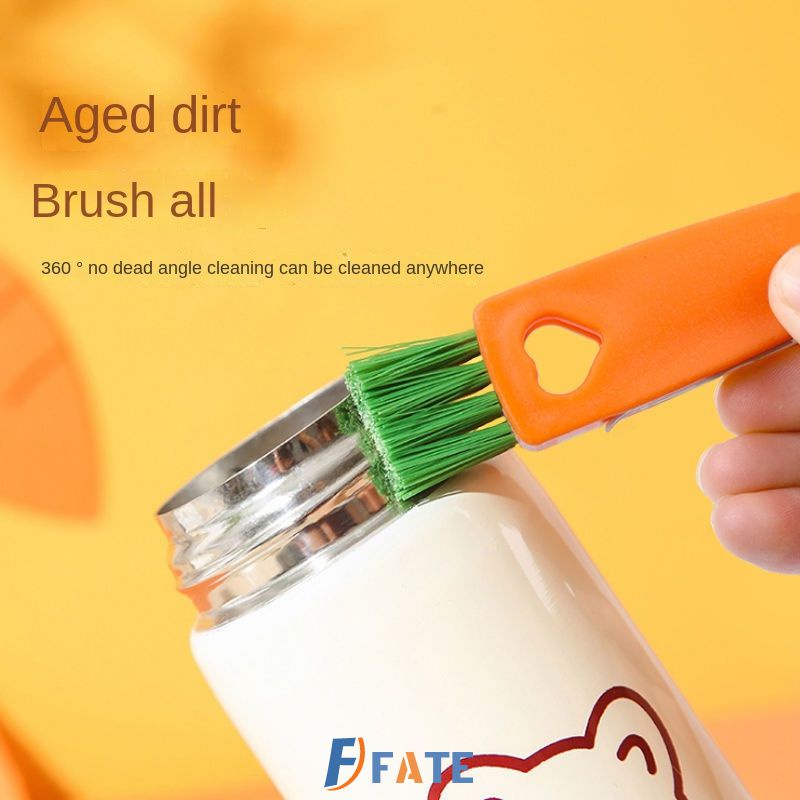 Bàn Chải Làm Sạch Cà Rốt 3 Trong 1 Cho Gia Đình Với Bàn Chải Chà Đa Năng Cho Góc Bàn Phím Cánh Quạt Làm Sạch Bụi Bẩn Có Rãnh FATE1