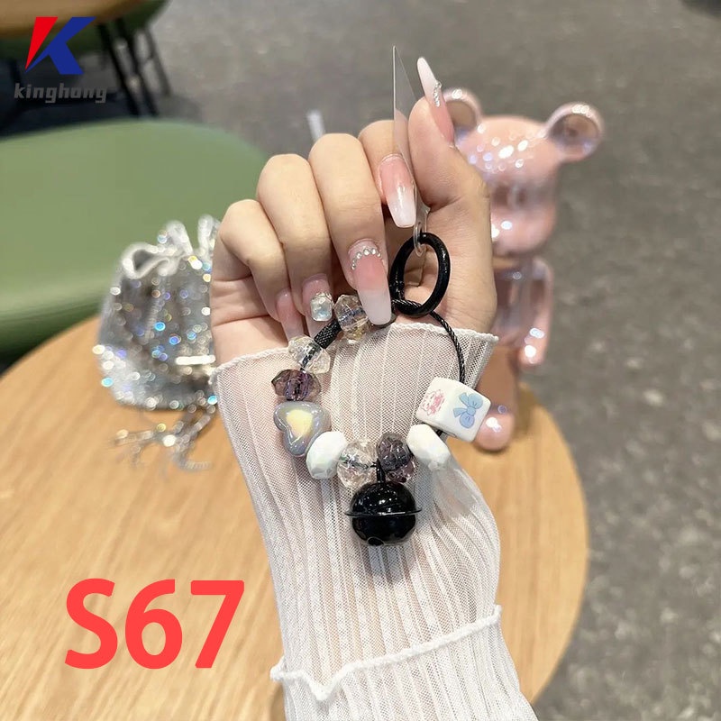 Ốp Điện Thoại Hình Gấu / Bánh donut 3d Kèm Chuông / Vòng Tay Cho IPhone 12 11 13 14 PRO MAX 6 7 6S 8 14 Plus X XR XS MAX 11 12 13 Se 2020 6SPlus 7Plus 6Plus 8Plus 14Plus XSMAX