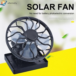 Quạt làm mát mini để bàn sạc được bằng năng lượng mặt trời