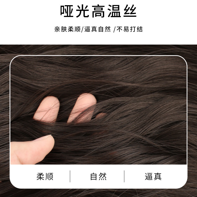 Tóc Giả Dài Thẳng Tàng Hình Không Đường May Thời Trang Cho Nữ