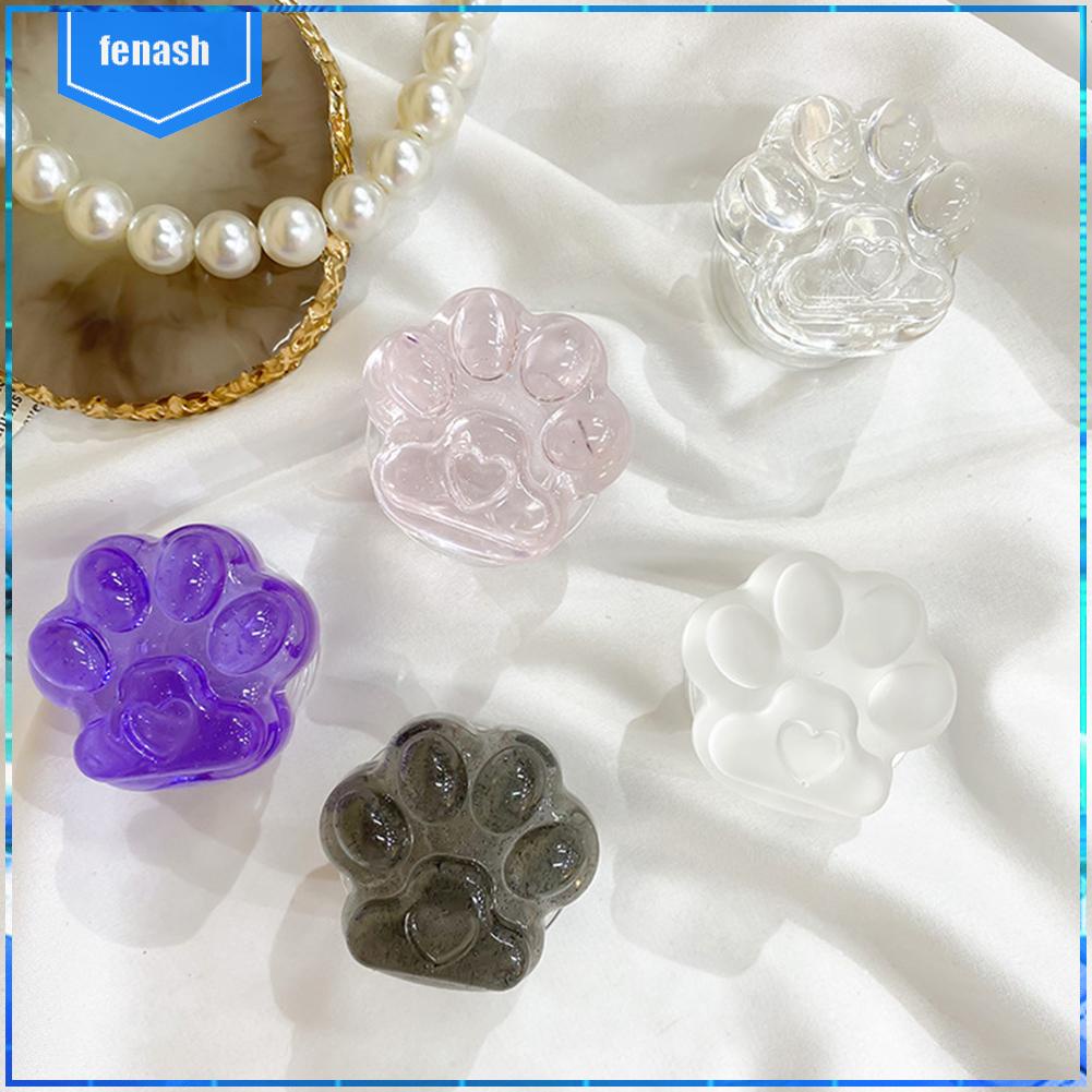 Giá Đỡ Điện Thoại Dạng Nhẫn Đeo Ngón Tay Hình Chân Mèo Dễ Thương Cho iphone samsung xiaomi