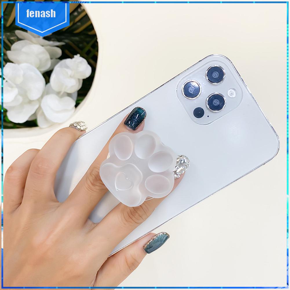 Giá Đỡ Điện Thoại Dạng Nhẫn Đeo Ngón Tay Hình Chân Mèo Dễ Thương Cho iphone samsung xiaomi