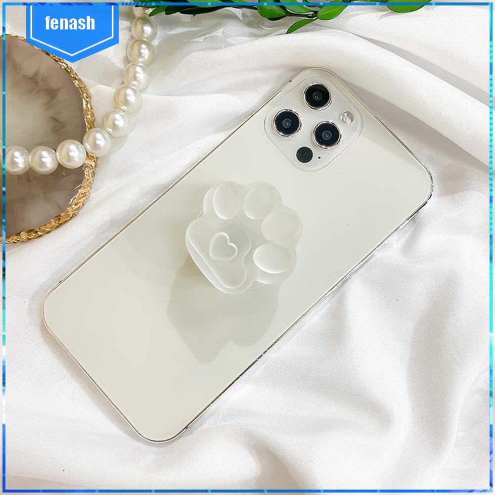 Giá Đỡ Điện Thoại Dạng Nhẫn Đeo Ngón Tay Hình Chân Mèo Dễ Thương Cho iphone samsung xiaomi