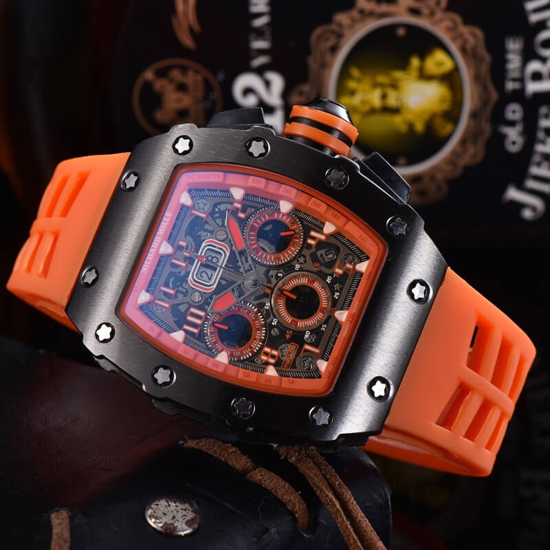 RM Men Watch Chronograph Multifunctional  Watch