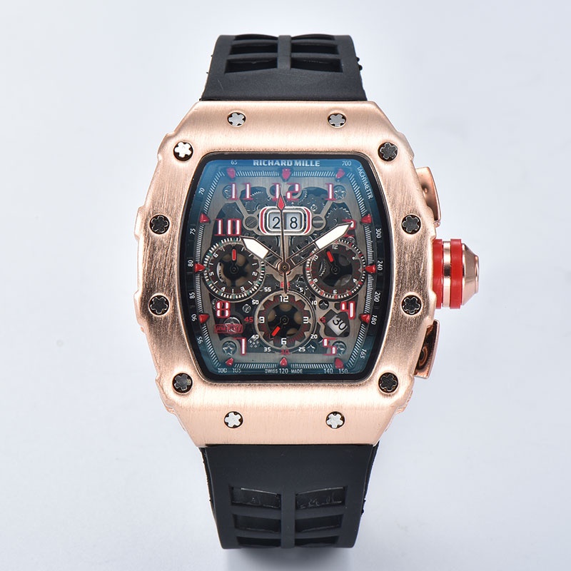 RM Men Watch Chronograph Multifunctional  Watch