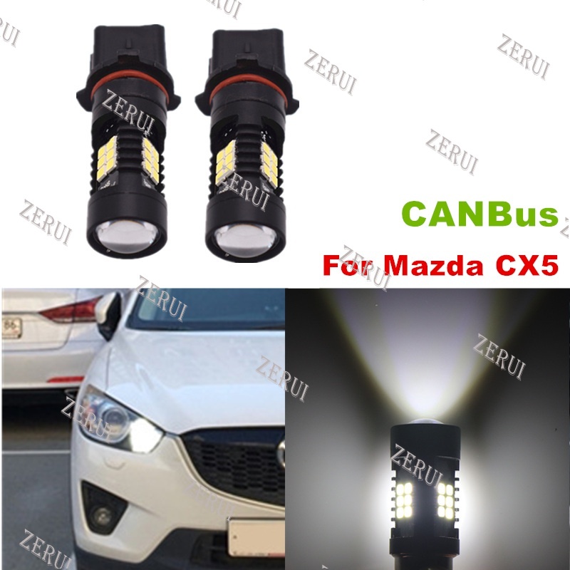 Zr Set 2 Đèn led Ban Ngày Cho mazda cx5 cx-5 2013 2014 2015 p13w 21smd