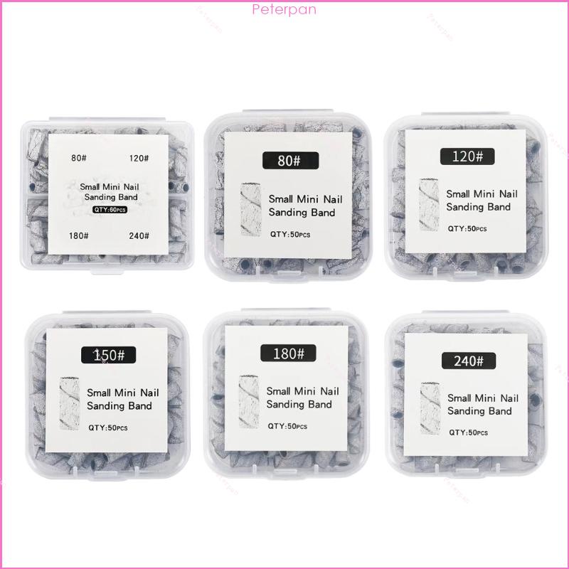 Pepa Dây 80 120 150 180 240G Dùng Để Mài Giũa Móng Tay Tiện Dụng