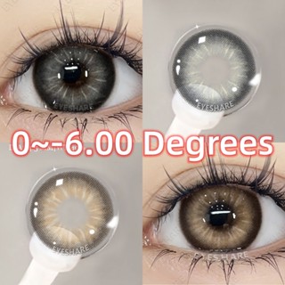   0 ~ - 6.00  Kính Áp Tròng Nhiều Màu Sắc Bắt Mắt Theo Mẫu Mã Tự Nhiên 