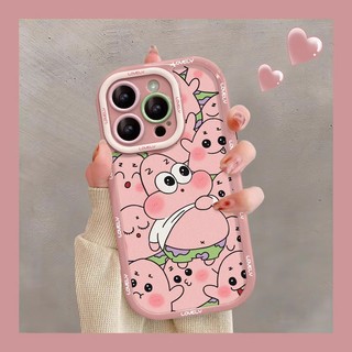 Ốp Điện Thoại Silicon Màu Hồng Họa Tiết anime Cho iphone 7 7 plus 8 8 plus xs xr 11 12 13 14 pro plus promax