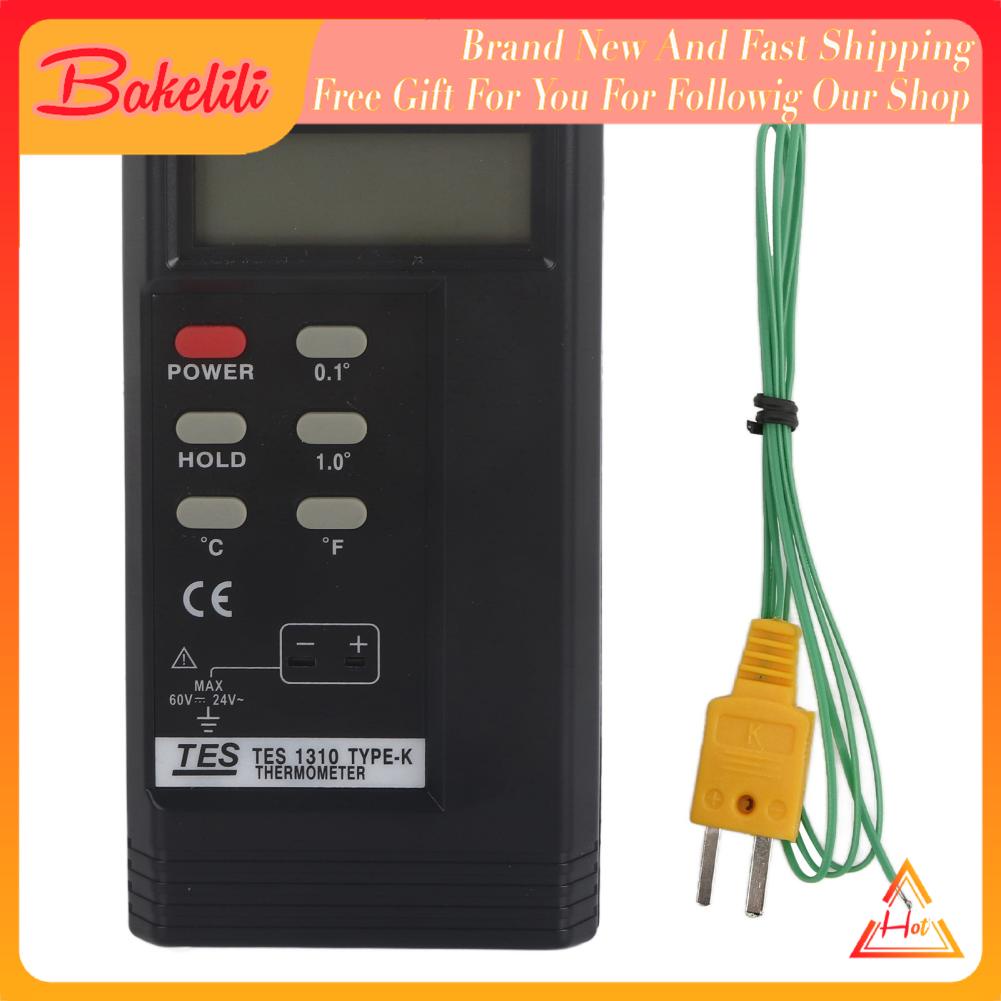 Bakelili Digital Thermocouple Temperature LCD Display Convenient For
