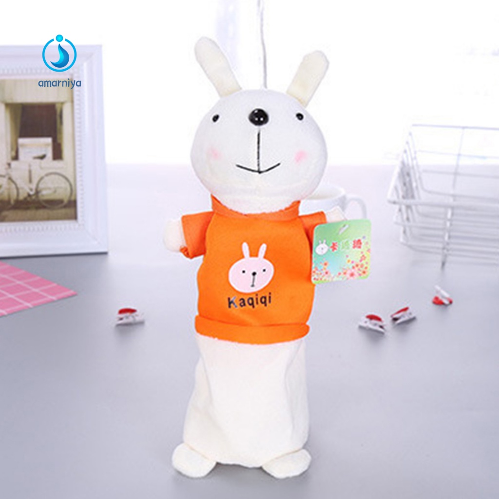 Túi Đựng Bút Chì Mềm Mại Hình Con Thỏ Hoạt Hình