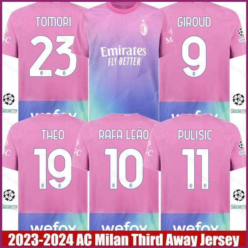 Áo Thun Thể Thao unisex py2 yp2 2023-2024 ac milan