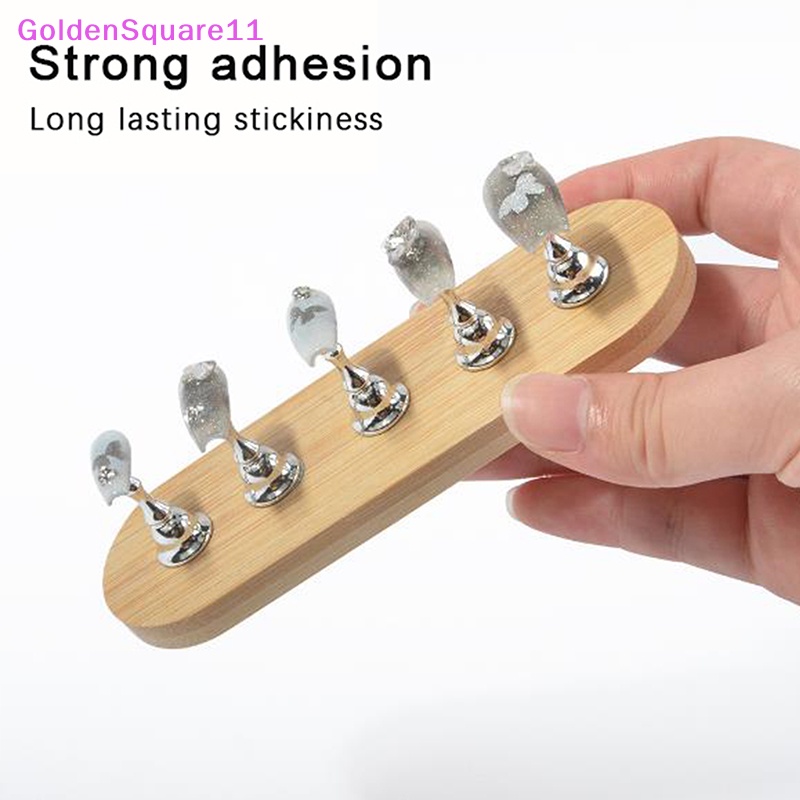 Set 100 Băng Keo Hai Mặt Bằng acrylic Trong Suốt Dùng Trưng Bày Móng Nghệ Thuật