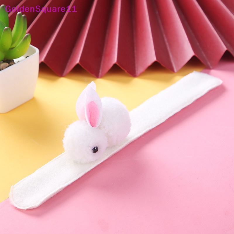 Vòng Đeo Tay Thỏ Bông Vàng Dễ Thương Dùng Làm Quà Tặng Sinh Nhật Cho Bé Gái vn