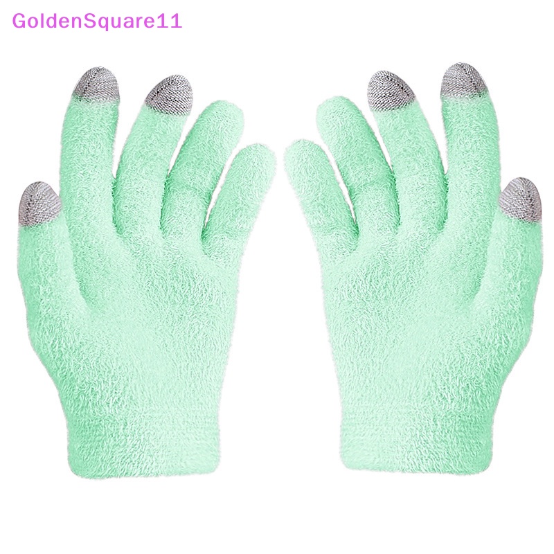 1 Cặp Găng Tay gel spa Vàng Có Thể Tái Sử Dụng Dùng Cho Màn Hình Cảm Ứng Dưỡng Ẩm Làm Trắng Da Tay Và Chân vn