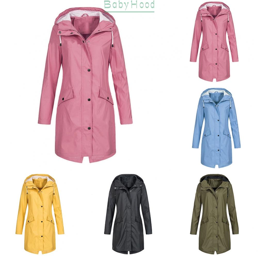 Fashionable Women's Waterproof Hooded Raincoat Outdoor Jacket for Mountaineering#BBHOOD