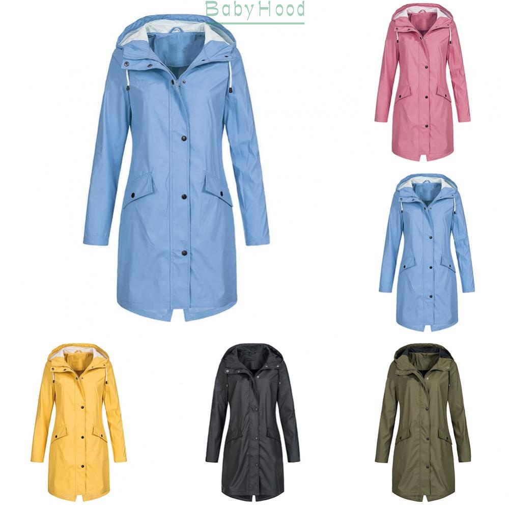 Fashionable Women's Waterproof Hooded Raincoat Outdoor Jacket for Mountaineering#BBHOOD