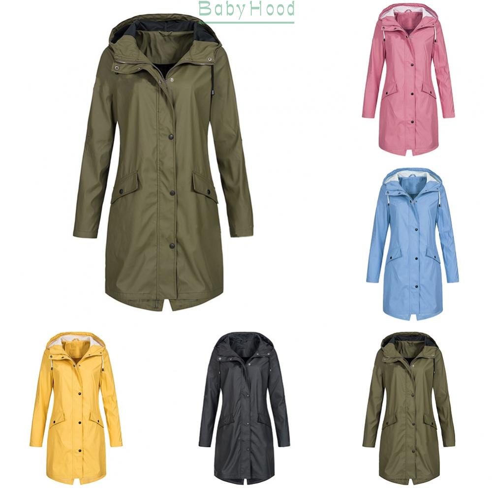 Fashionable Women's Waterproof Hooded Raincoat Outdoor Jacket for Mountaineering#BBHOOD