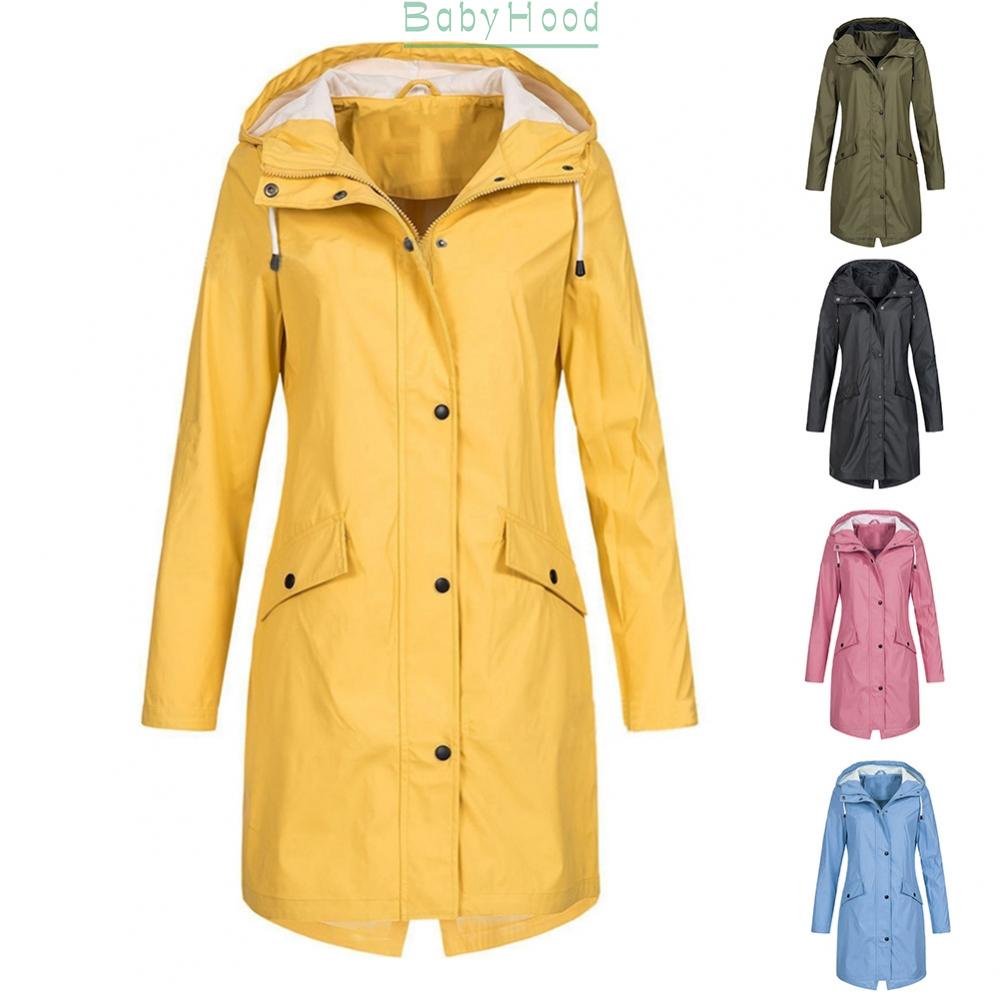 Fashionable Women's Waterproof Hooded Raincoat Outdoor Jacket for Mountaineering#BBHOOD