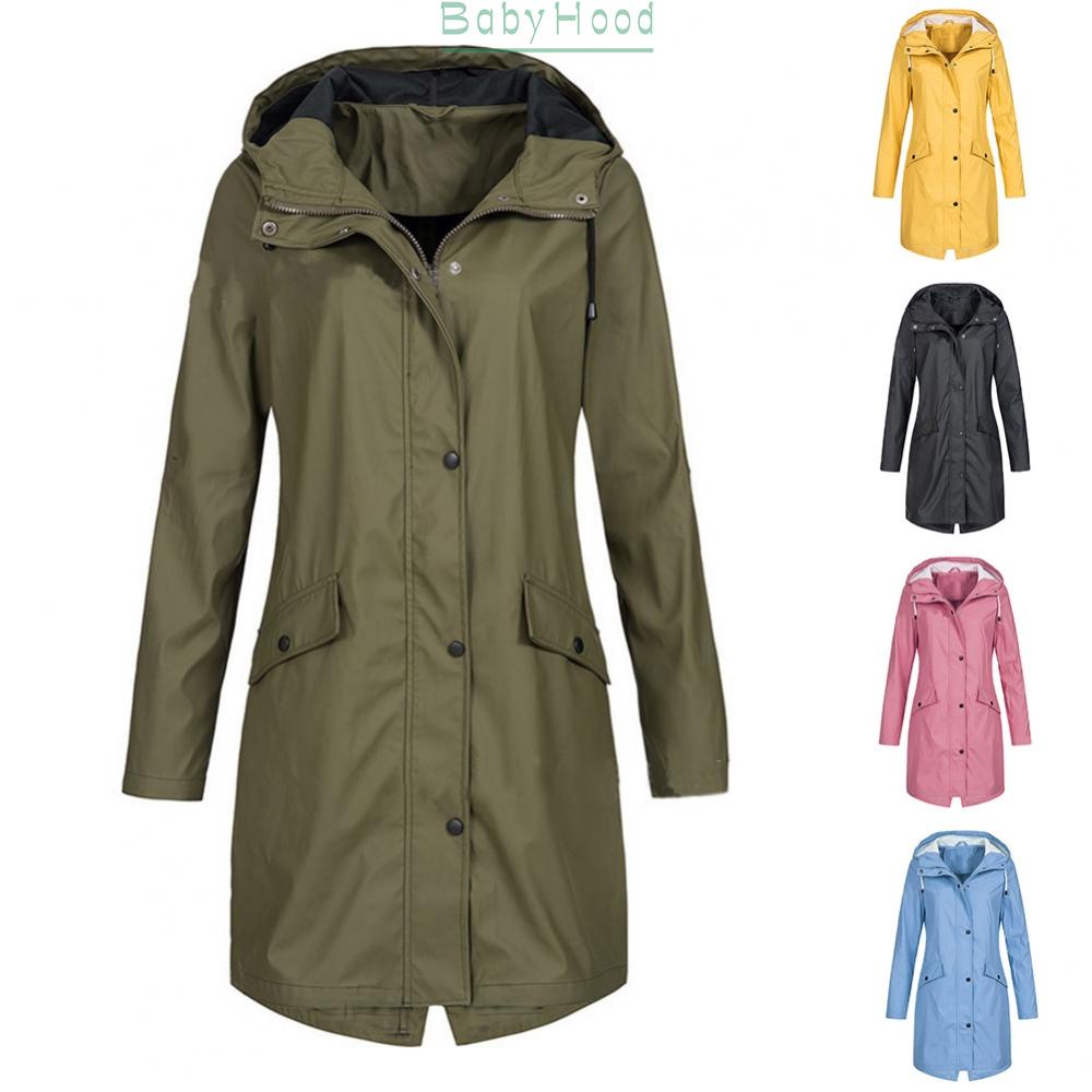 Fashionable Women's Waterproof Hooded Raincoat Outdoor Jacket for Mountaineering#BBHOOD