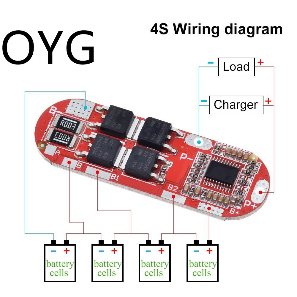 Bảng Mạch Bảo Vệ Pin Li-ion 1S 2S 10A 3S 4S 5S 25A Bms 18650 Li-ion