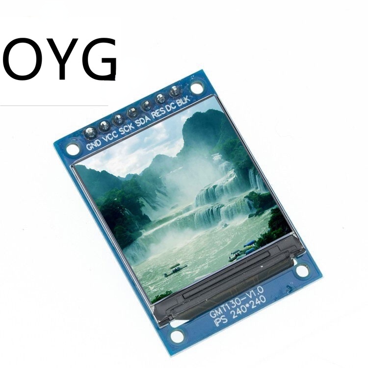 Mô Đun Màn Hình TFT 0.96 / 1.3 / 1.44 / 1.77 / 1.8 / 2.4 / 2.8 inch IPS 7P SPI HD 65K TFT ST7735 Drive IC 80 * 160 Cho Arduino