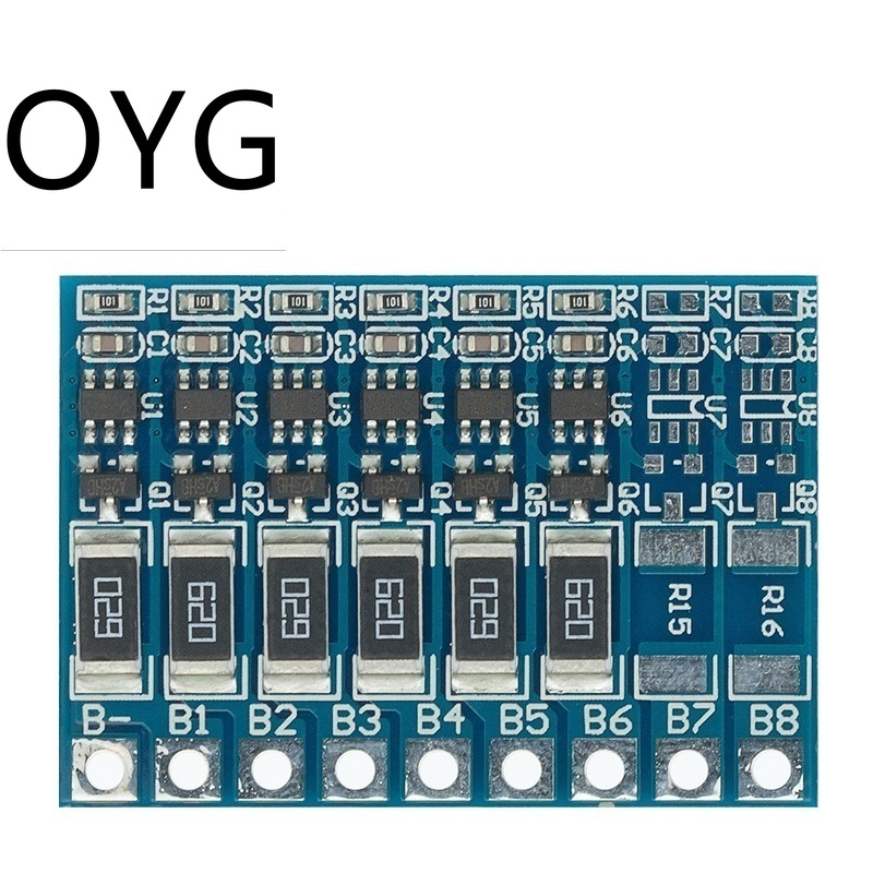 Bảng Mạch Cân Bằng Pin lithium 18650 5s 21v 4.2v 68ma 5s 6s 7s 8s Chuyên Dụng