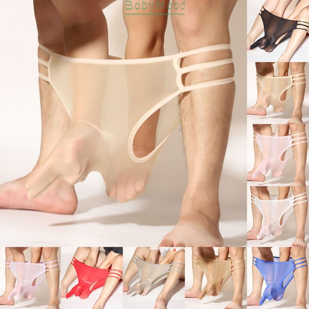 Underwear Nylon Panties Sexy Silky Sissy Soft Pouch 1pc Breathable Brief#BBHOOD