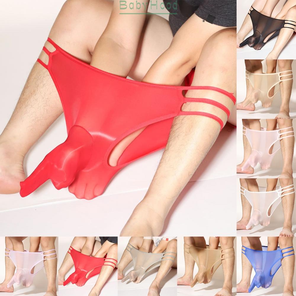 Underwear Nylon Panties Sexy Silky Sissy Soft Pouch 1pc Breathable Brief#BBHOOD