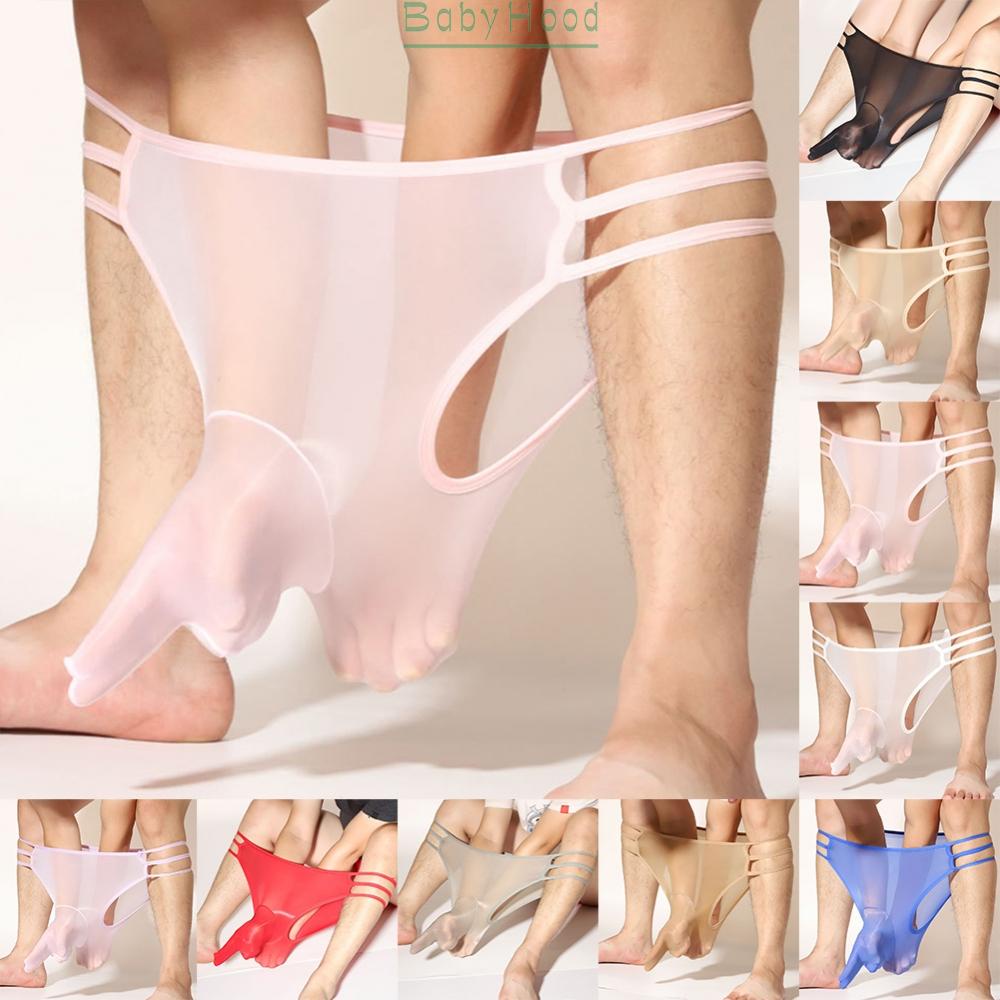 Underwear Nylon Panties Sexy Silky Sissy Soft Pouch 1pc Breathable Brief#BBHOOD