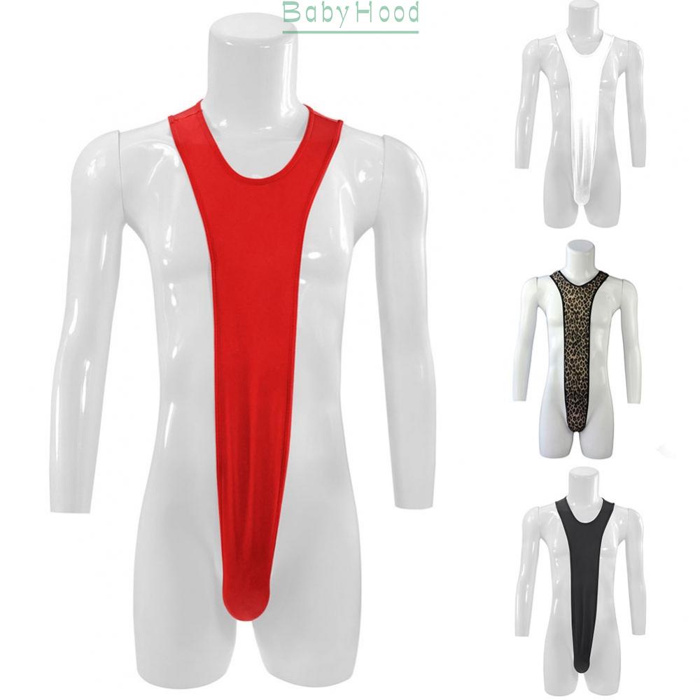 Sissy Men Lingerie Thong Leotard Bodysuit Jumpsuit Underwear Leotard Bodysuit#BBHOOD