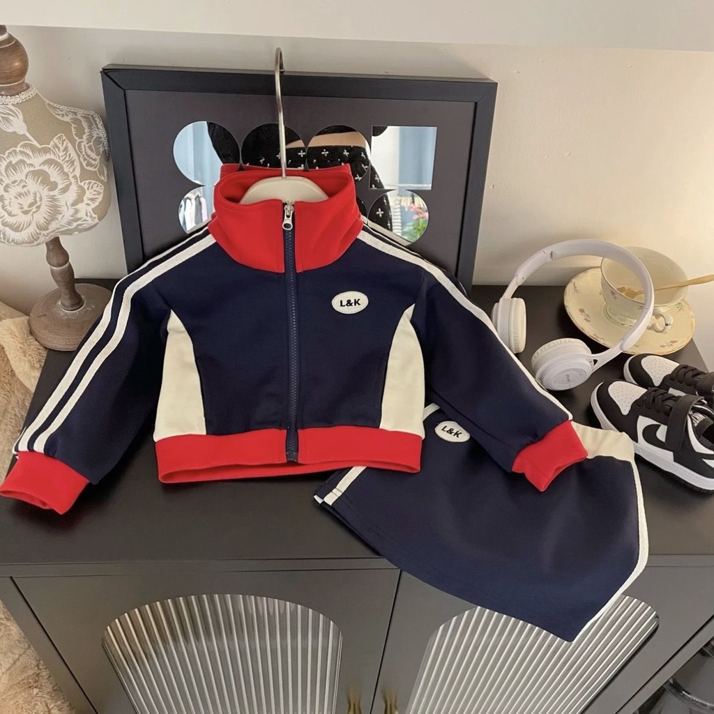 Áo Khoác Dáng Rộng Phong Cách Hàn Quốc Hợp Thời Trang Mùa Thu Cho Bé Gái