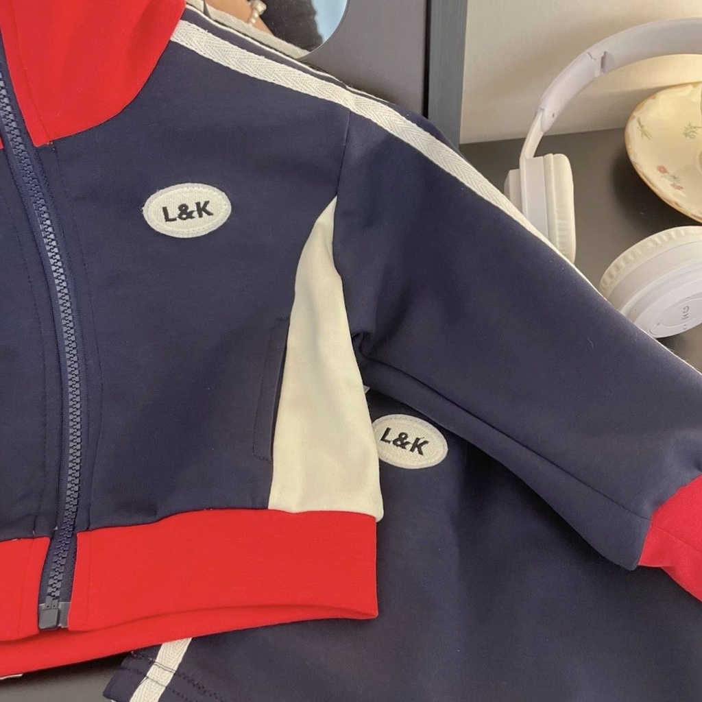 Áo Khoác Dáng Rộng Phong Cách Hàn Quốc Hợp Thời Trang Mùa Thu Cho Bé Gái