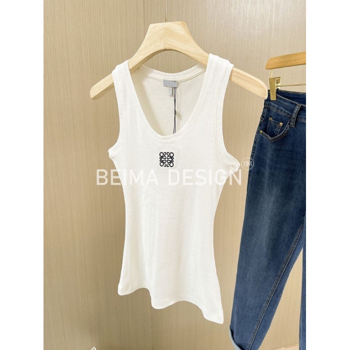 Áo Không Tay Thêu Họa Tiết Mới Dành Cho Nữ Thời Trang Xuân Hè 2023