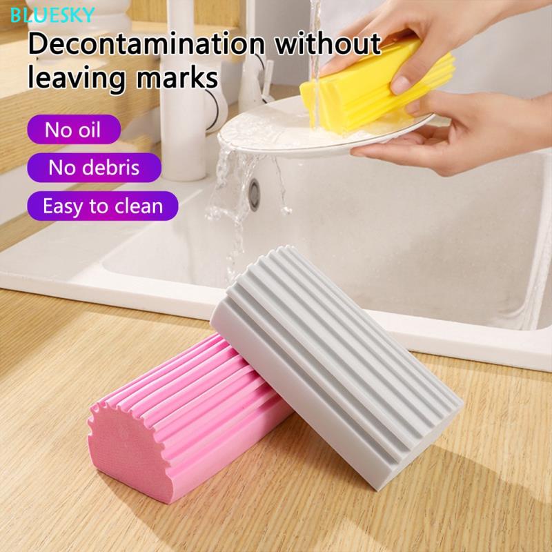 Làm sạch bọt biển gương cầm tay bàn chải làm sạch cửa sổ damp clean duster sponge dụng cụ làm sạch gia đình để làm sạch ván chân tường