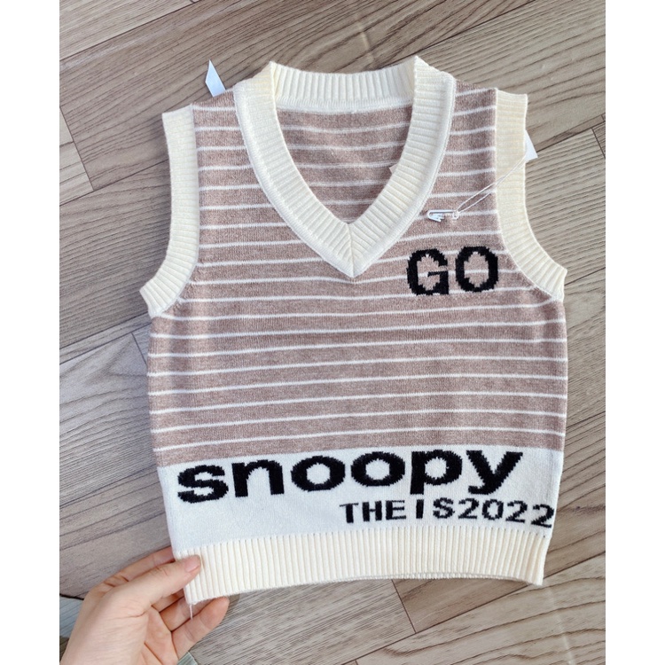 Áo Gile len bé trai chất len đang dày chắc tay không ngứa dặm