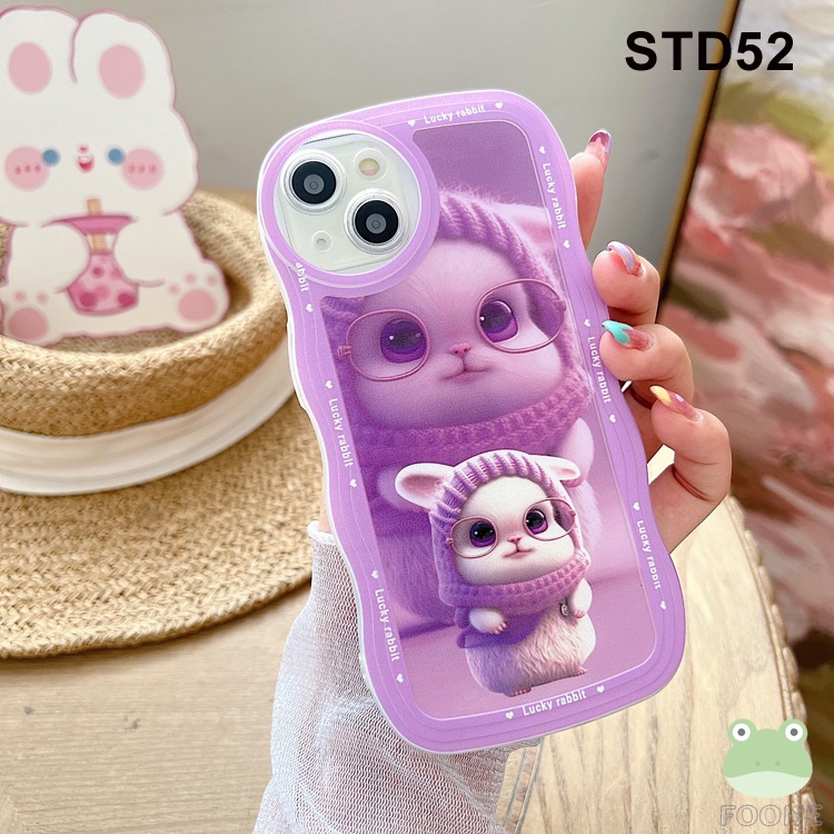 Ốp Điện Thoại Mềm Họa Tiết Hoạt Hình Dễ Thương Cho iphone 14 13 12 11 pro max x xs xr 7 8 6 6s