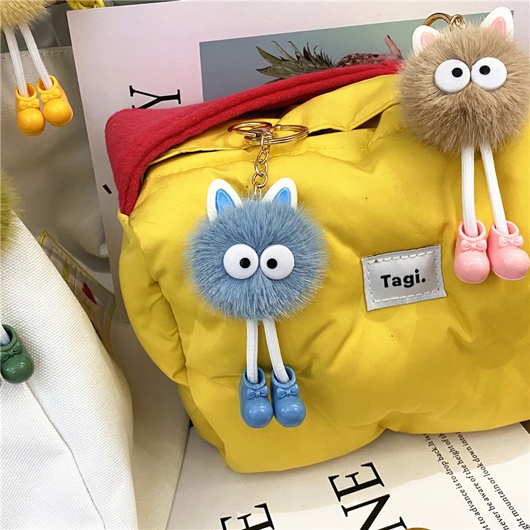Dễ Thương Móc Khóa Hình Búp Bê Nhồi Bông Đáng Yêu