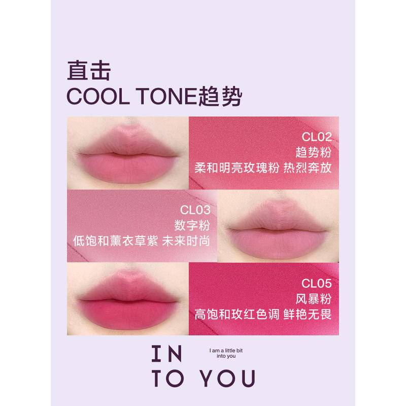 INTO YOU PANTONE Thỏi Son Môi Hiệu Ứng Lì Thiết Kế Hai Đầu Màu Sắc Thời Thượng