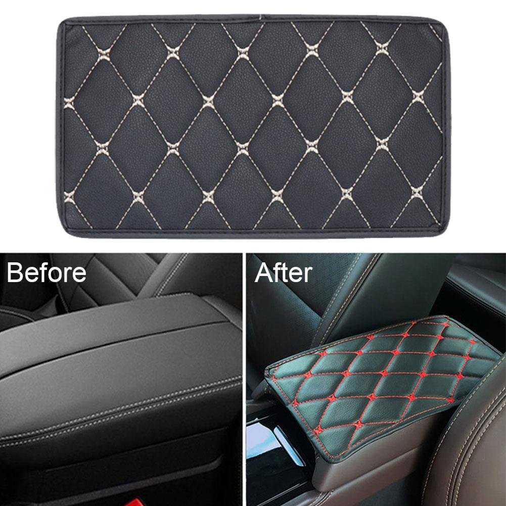 Đệm Da Lót Tay Vịn Ghế Ngồi Trang Trí Nội Thất Xe Hơi d7s8