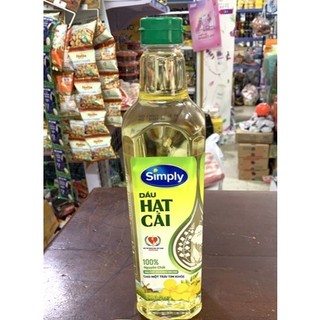 Dầu ăn Simply 1 Lít