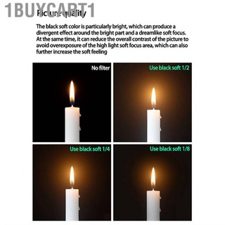 1buycart1 1/4 Diffusion  Filter Soft Focusing  SLR Black Mist Cinematic Effect Lens