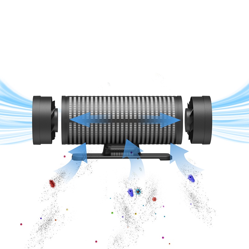 Thông Minh Máy Lọc Không Khí Khử Mùi Xe Hơi Ba Lớp ion Âm