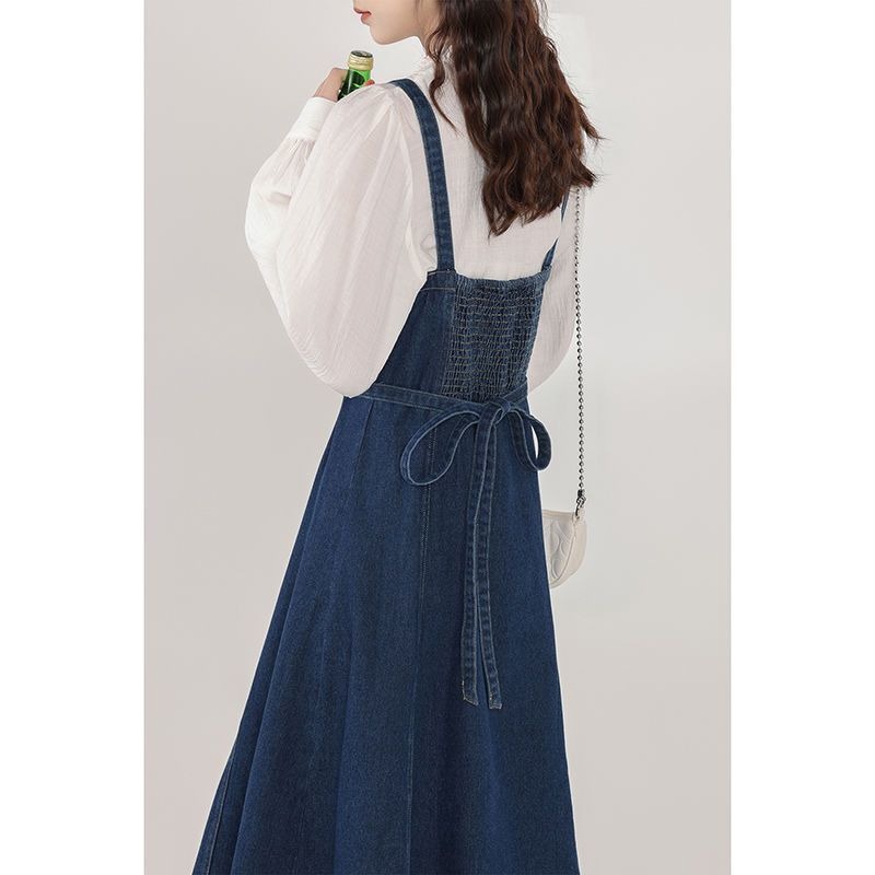 Đầm Yếm denim Thời Trang Dành Cho Nữ