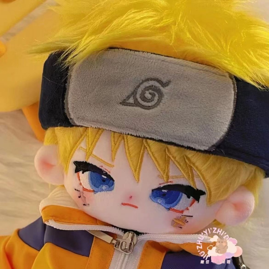 Búp Bê Nhồi Bông Hình Nhân Vật uzumaki naruto 20cm