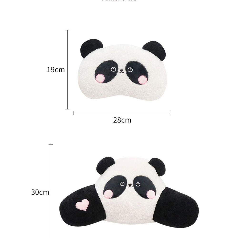 Arnell Gối Tựa Đầu Hình Gấu Trúc Dễ Thương Cho Xe Hơi