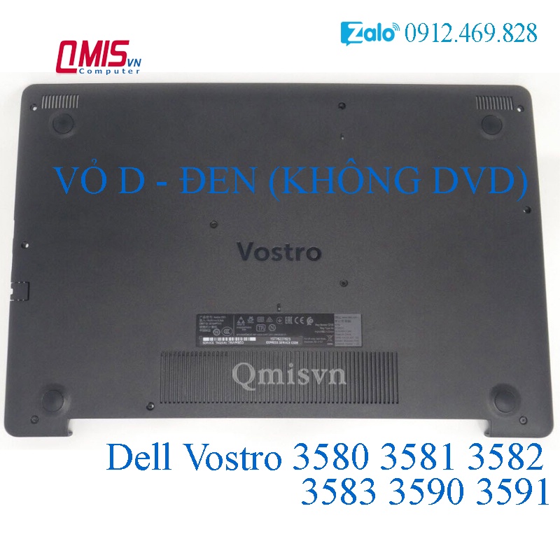 Vỏ laptop Dell Inspiron 3580 3582 3583 3584 3585 3590 3593 3595 5570 5575, Vostro 3580 3581 3582 3583 3590 3591