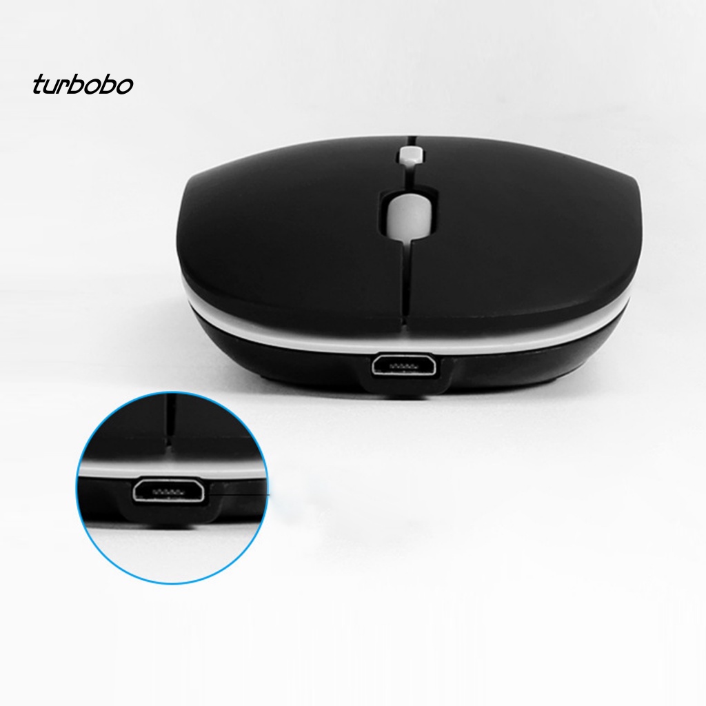 Turbobo Chuột Không Dây bluetooth 2.4ghz Sạc Pin Cho Văn Phòng
