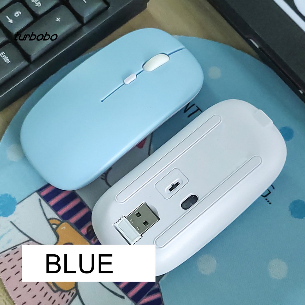 Turbobo Chuột Không Dây bluetooth 2.4ghz Sạc Pin Cho Văn Phòng