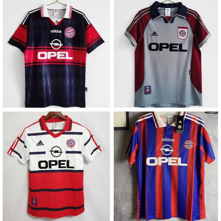 Áo Bóng Đá Phong Cách Đội Tuyển bayern munich 98-00